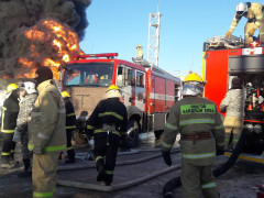 ДАРХАН: “ТЭС петролиум” ХХК-ийн газрын тосны бүтээгдэхүүний агуулахад гарсан гал түймрийг БҮРЭН УНТРААЖЭЭ