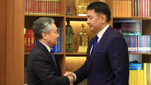 ​ Монгол Улсын Ерөнхийлөгч У.Хүрэлсүх Бүгд Найрамдах Киргиз Улсын Гадаад хэргийн сайдыг хүлээн авч уулзав